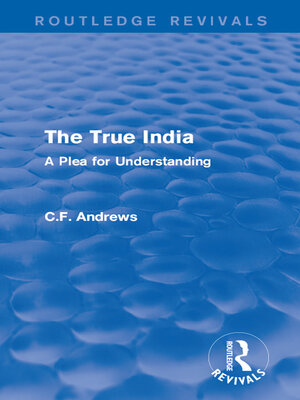 cover image of Routledge Revivals